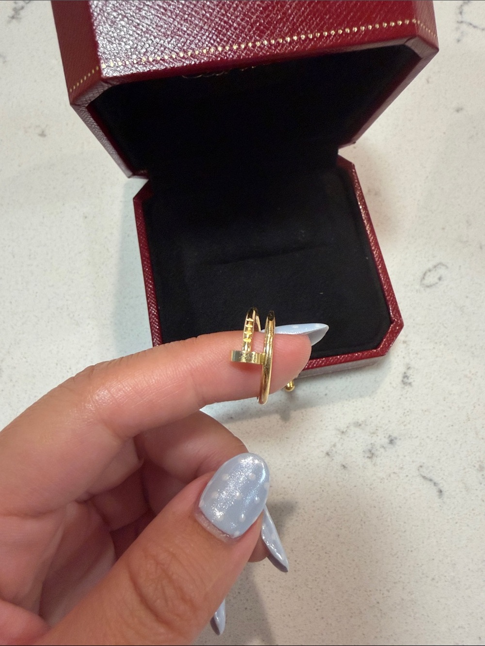 Cartier Juste Un Clou Ring Small Model in Yellow Gold - Picture 3 of 6